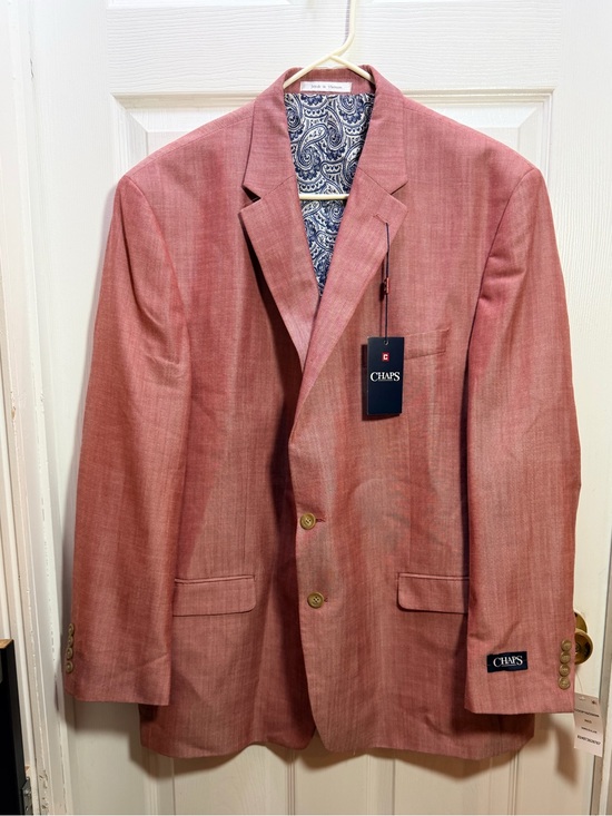 Chaps Other - Chaps Men’s Stonewashed Rec Sport Coat with Paisley Lining